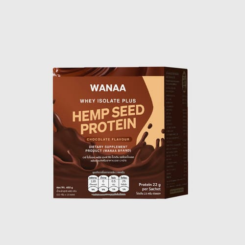 WANAA - Whey Isolate Plus Hemp Protein​ (Chocolate Flavour)​