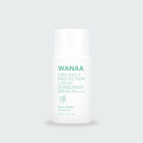WANAA CBD Daily Protection Liquid Sunscreen SPF50 PA+++ - 40ml