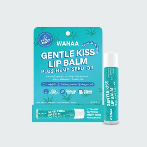 WANAA Gentle Kiss Lip Balm plus Hemp Seed Oil – Fresh Mint